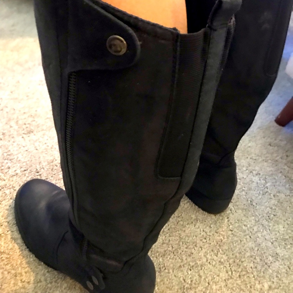 Bare Traps Sz 9.5 Wide Calf Tall Boots